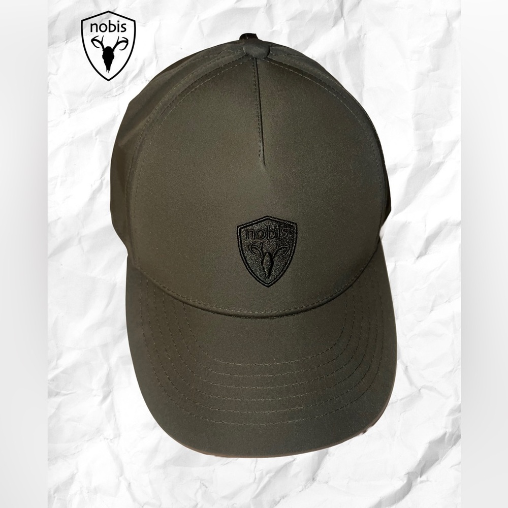 Nobis Unisex Olive Satine Adjustable Cap